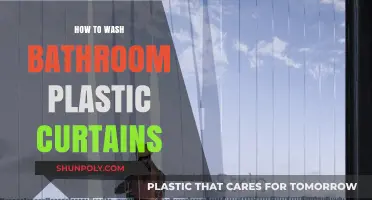 Clean Bathroom Plastic Curtains: Simple Steps for a Fresh Look
