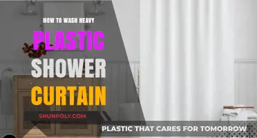 The Best Way to Wash Your Plastic Shower Curtain