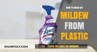 Effective Ways to Remove Mildew from Plastic