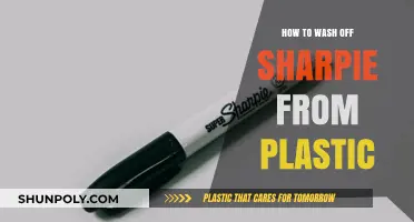 Removing Sharpie from Plastic: Effective Cleaning Solutions