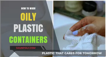 Clean Oily Plastic Containers: A Step-by-Step Guide