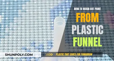 Effective Ways to Clean Paint from a Plastic Funnel