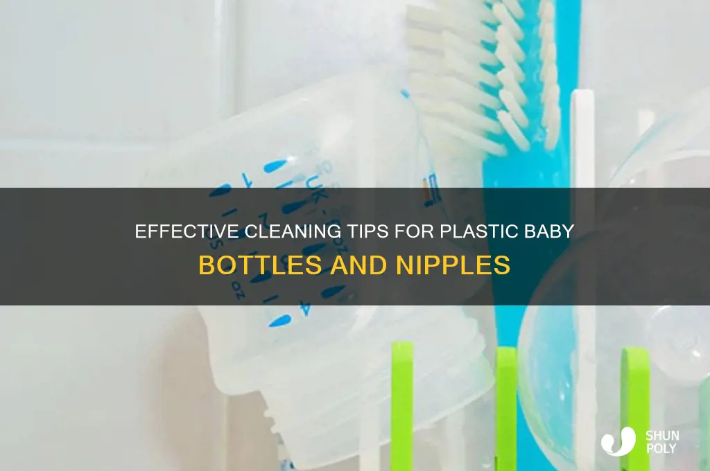 how to wash plastic baby bottles and nipples