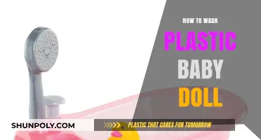 The Best Way to Clean Plastic Baby Dolls