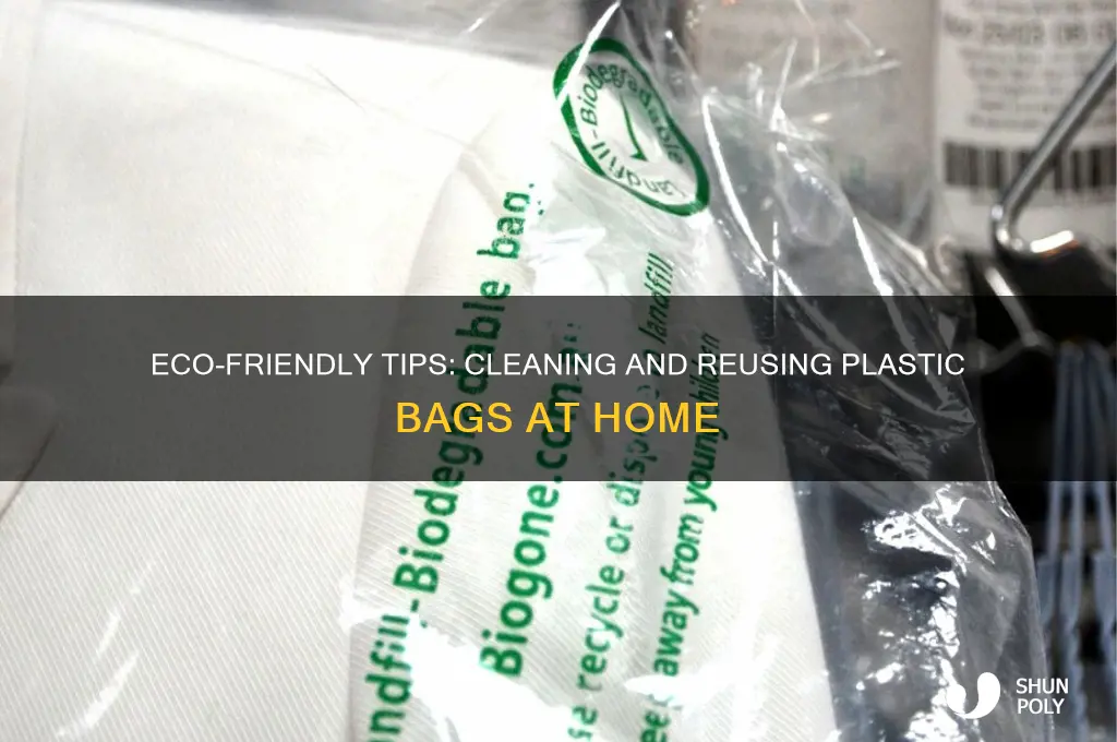 how to wash plastic bags