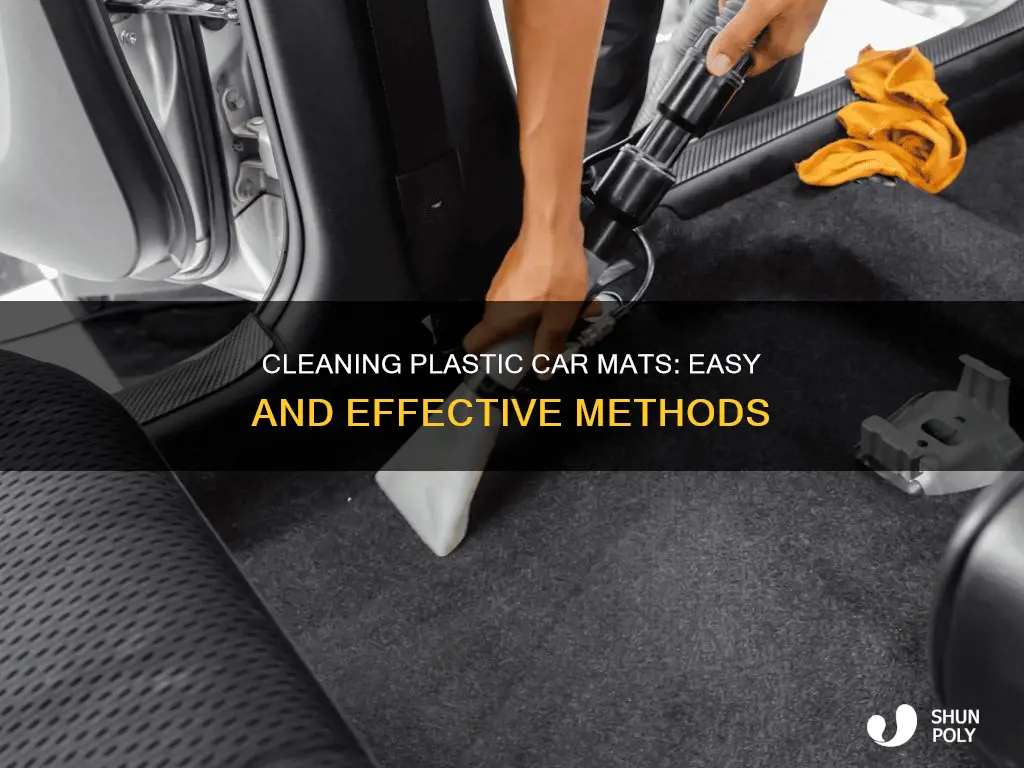 how to wash plastic car mats