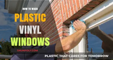 The Best Way to Clean Plastic Vinyl Windows