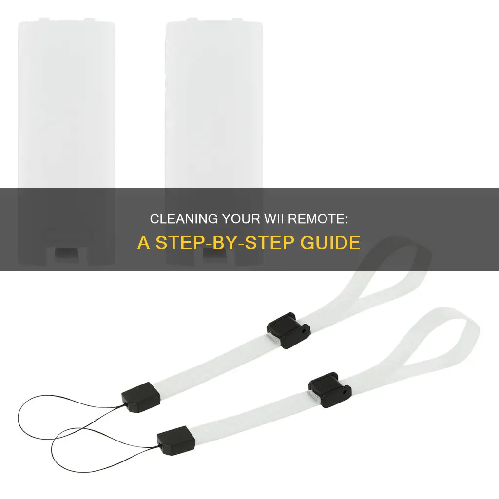 how to wash wii mote plastic cover