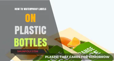 Effective Techniques to Waterproof Labels on Plastic Bottles