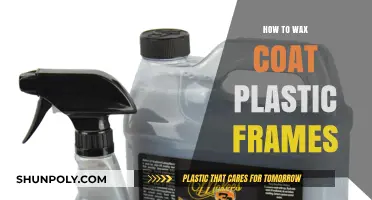 Wax Coating Plastic Frames: A Step-by-Step Guide
