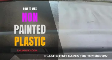 Waxing Non-Painted Plastic: A Step-by-Step Guide