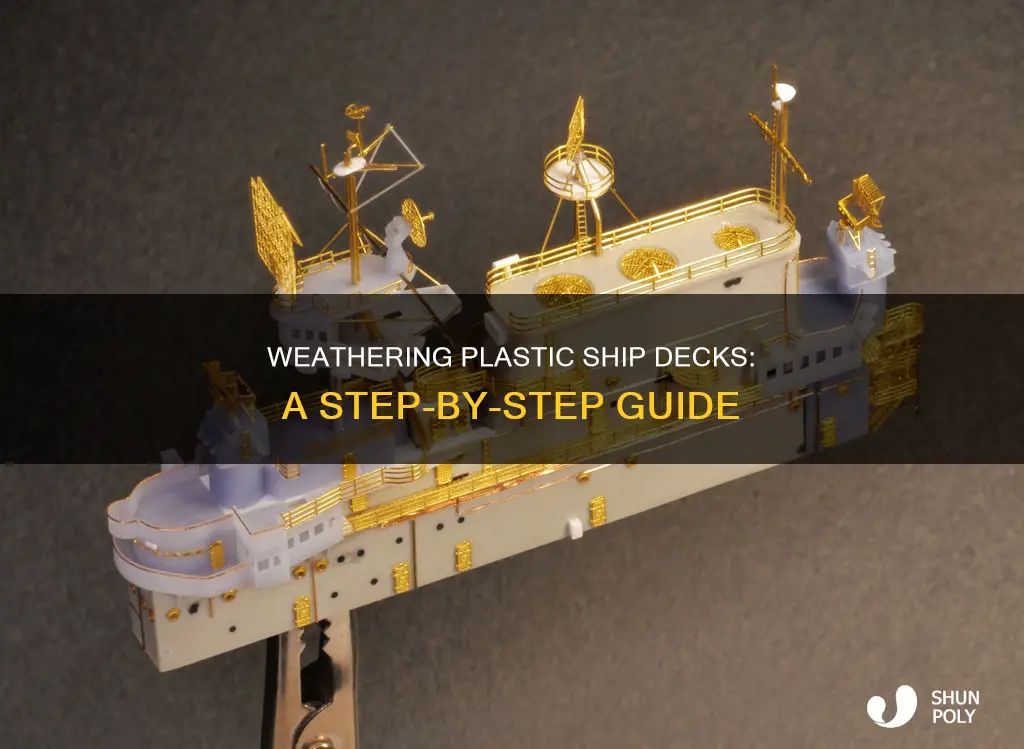 how to weather plastic ship decks