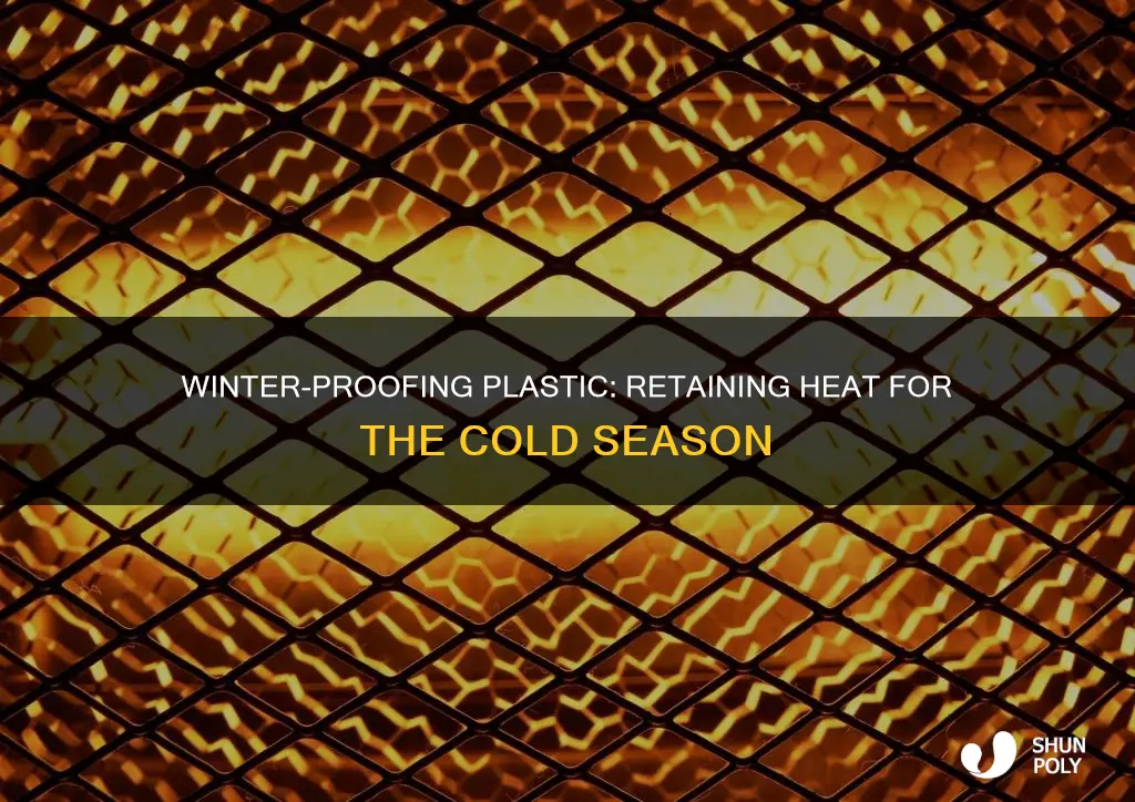 how to weatherize plastic for heat