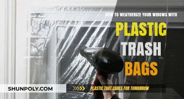 Weatherize Windows Easily: Plastic Trash Bag Insulation Guide