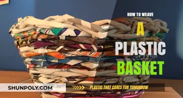 Weaving a Sturdy Plastic Basket: Step-by-Step Guide
