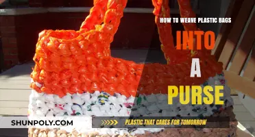 Eco-Friendly Crafting: Weaving Plastic Bags into a Stylish Purse