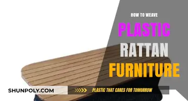 Weaving Plastic Rattan Furniture: A Step-by-Step Guide