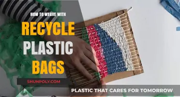 Eco-Friendly Crafting: Weaving with Recycled Plastic Bags for Sustainable Art
