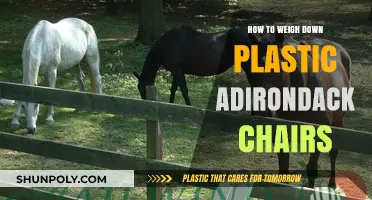 Keep Your Adirondack Chairs Grounded: Weight Options