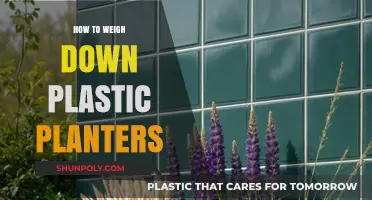 Weighing Down Plastic Planters: Simple and Effective Tricks