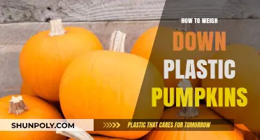 Weighing Down Plastic Pumpkins: Creative Ways to Stabilize