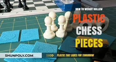 Balancing Plastic Chess Pieces: Weighting Strategies