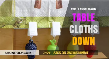 Weigh Down Your Table Cloths: Creative Solutions