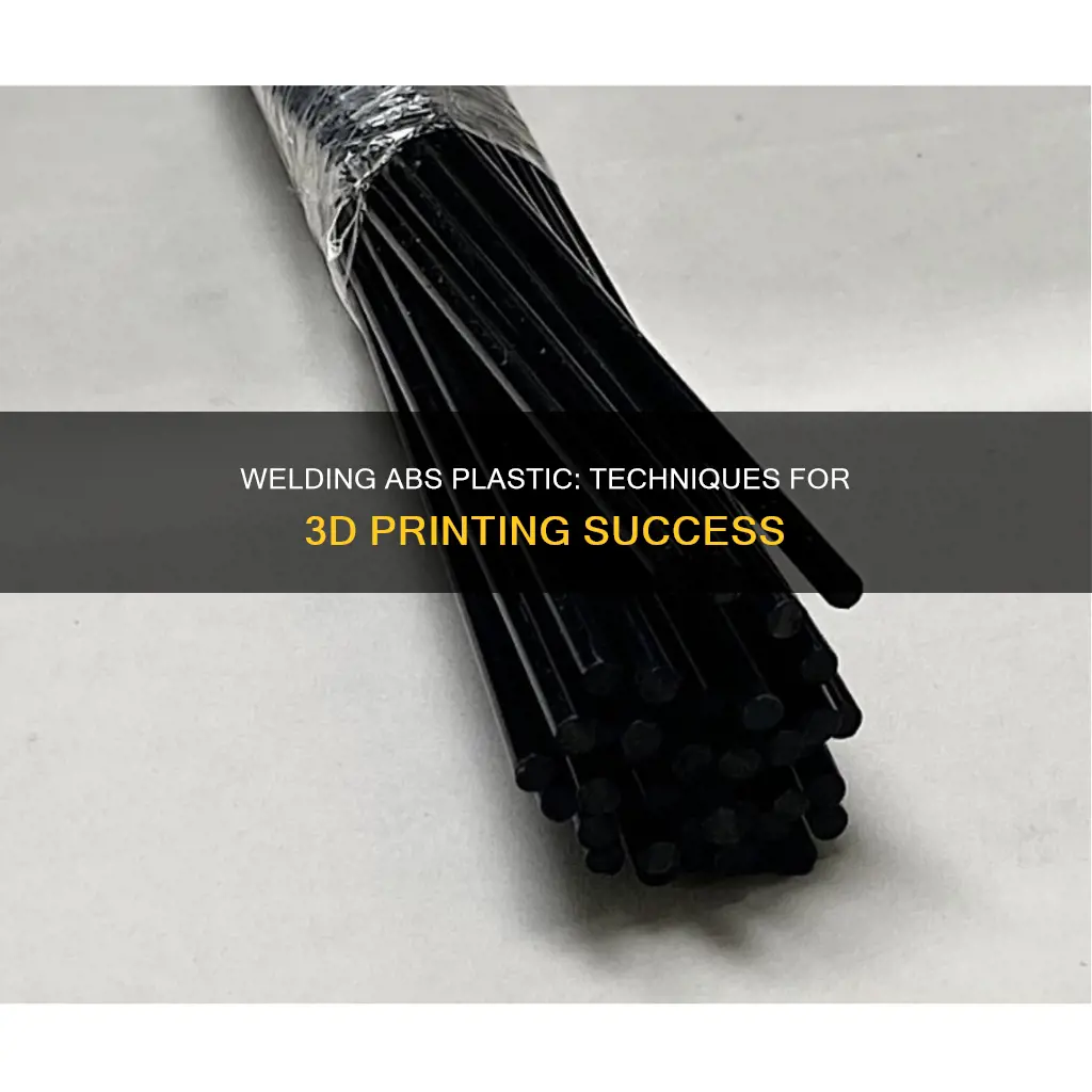 how to weld abs plastic 3d plastic