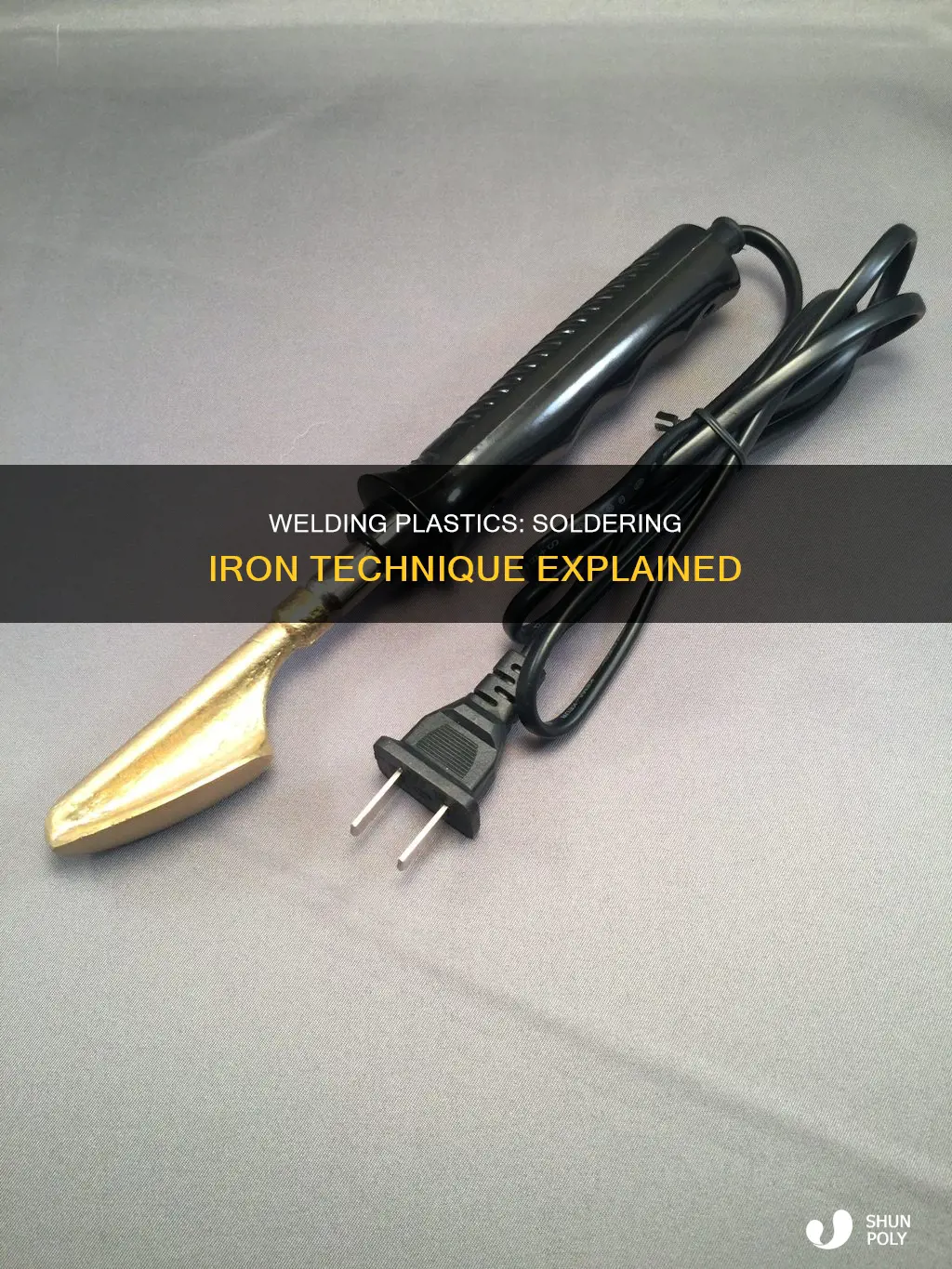 how to weld plastic with soldering iron