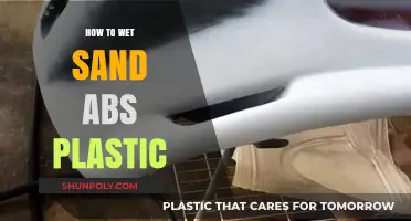 Wet Sanding ABS Plastic: Achieving a Smooth Finish