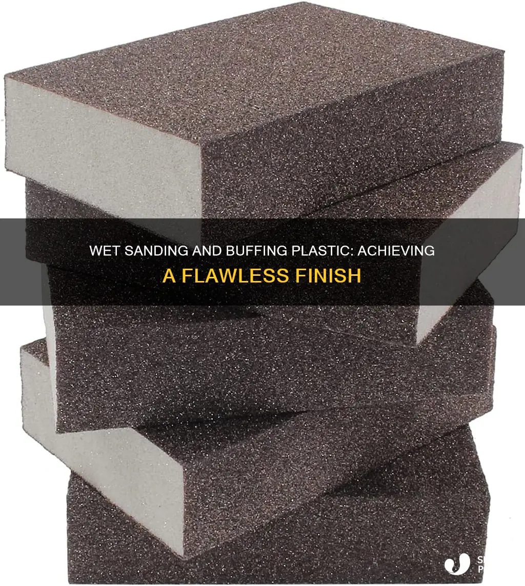 how to wet sand and buff plastic