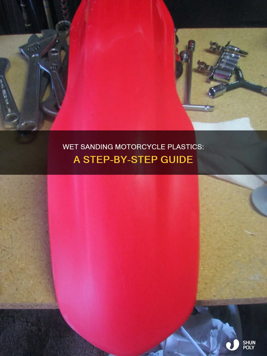 how to wet sand motorcycle plastics