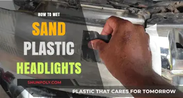 Wet Sanding Headlights: Restoring Clarity