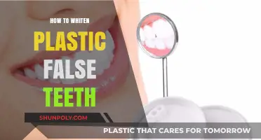 Whitening Plastic False Teeth: Effective Methods