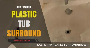 Whitening Your Plastic Tub Surround: Effective Methods