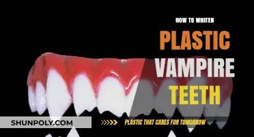 Whitening Plastic Fangs: Easy Teeth Cleaning Tips