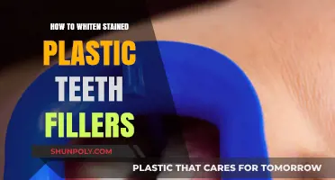 Whitening Stained Plastic Teeth Fillers: Effective Methods