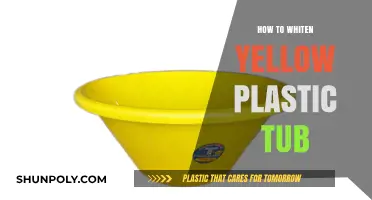 Whitening Your Yellowing Plastic Tub: Effective Methods