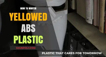 Whitening ABS Plastic: Effective Techniques to Remove Yellowing