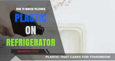 Reviving Your Fridge: Whitening Yellowed Plastic