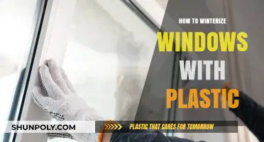 Winterizing Windows: Plastic Seal for Cold Weather