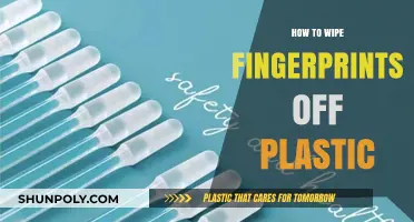 Erase Fingerprints on Plastic Surfaces Easily