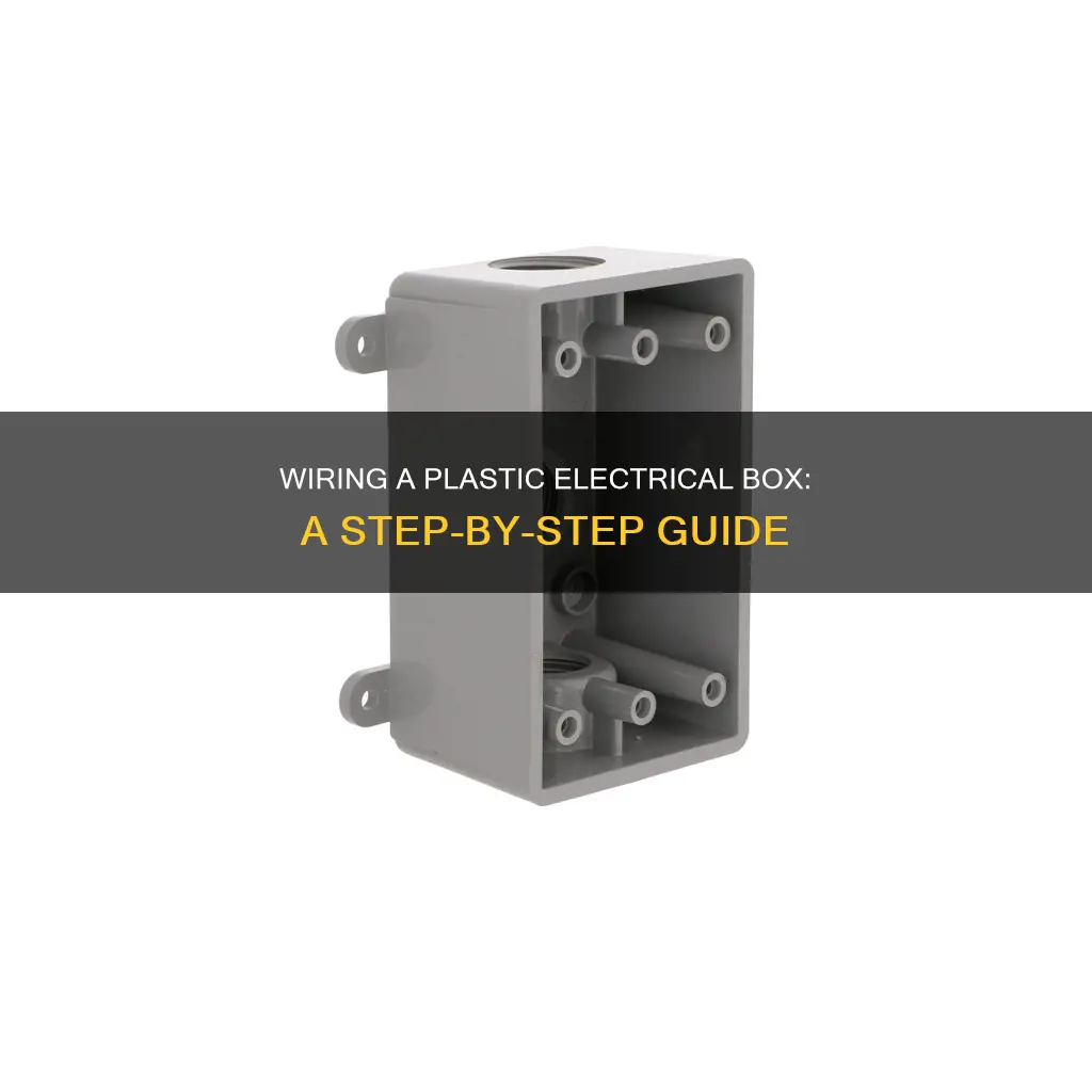 how to wire a plastic electrical box