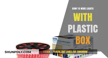 Wiring Lights: Plastic Box Installation Guide