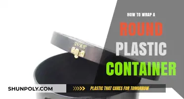 Creative Wrapping: Round Containers Made Easy