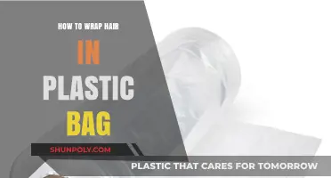 Easy Hair Wrapping: Using Plastic Bags for Protection and Styling