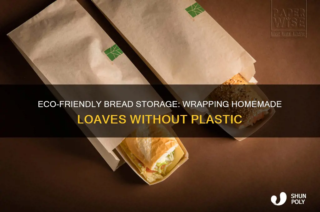 how to wrap home made bread without plastic
