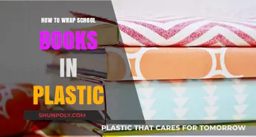 Preserving Knowledge: A Simple Guide to Wrapping School Books in Plastic