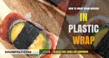 Mastering the Art of Wrapping Spam Musubi in Plastic Wrap