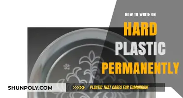 Marking Hard Plastic Permanently: The Best Methods